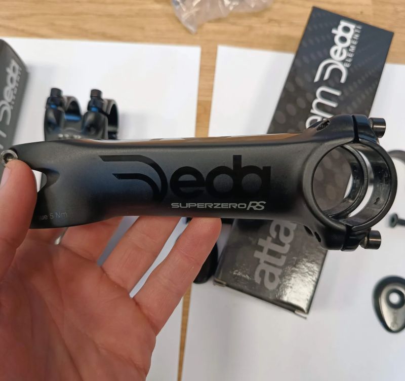 2x představec DEDA Superzero RS POB (110 mm a 120 mm)