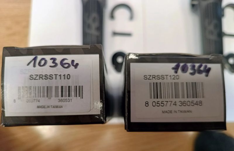 2x představec DEDA Superzero RS POB (110 mm a 120 mm)