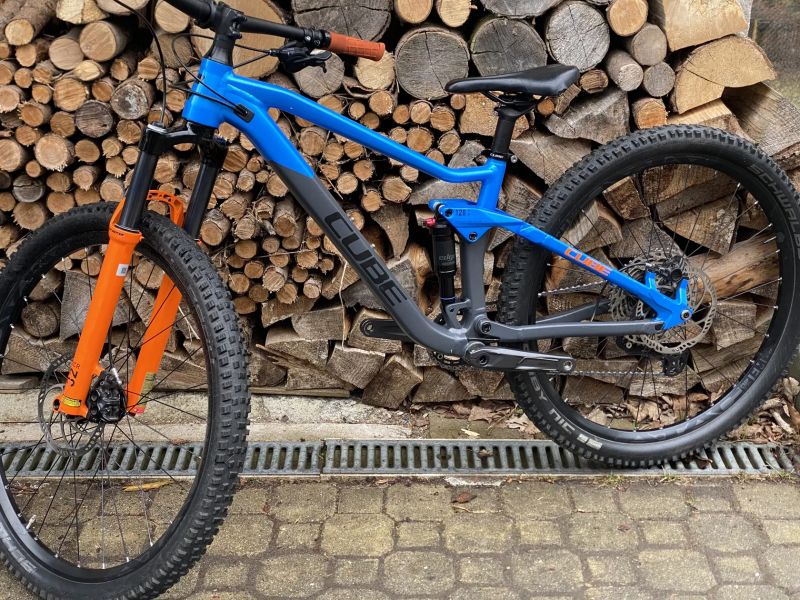 Cube Stereo 120 Rookie actionteam velikost S, kola 27,5