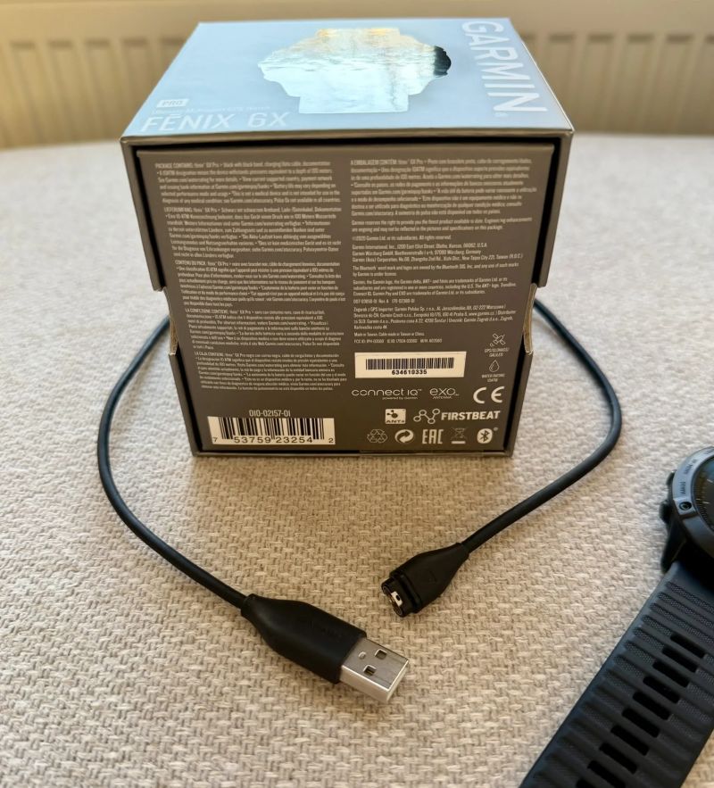 Prodám Garmin Fenix 6X Pro – TOP stav, CZ distribuce, kompletní balení