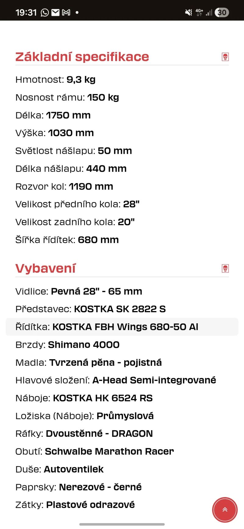 KOSTKA TRAVEL MAX G6