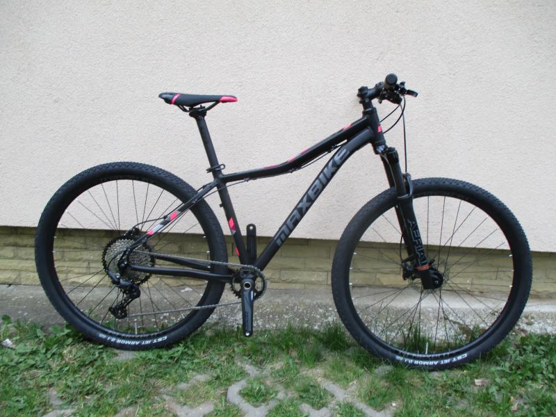 Nové dámské 29" kolo Maxbike M509D 17", Shimano Deore 1x11, vzduchová vidlice RST Aerial