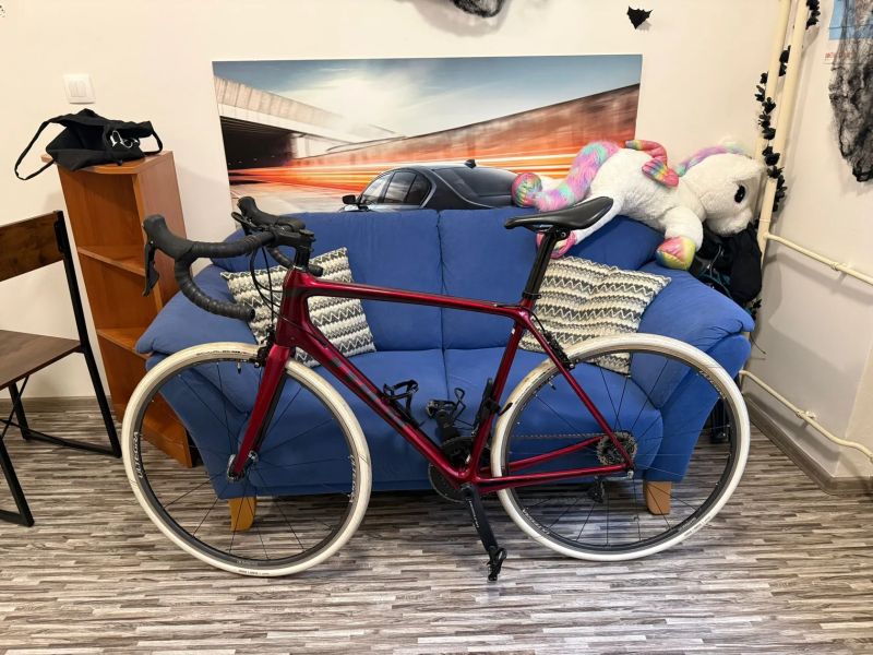 Trek Emonda SL6 - karbonová silnice – Vel. 58, Ultegra, Powermeter