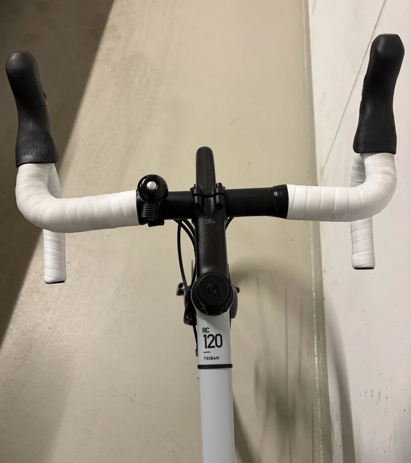 Gravel/Silniční Triban RC120, sada GRX 2x10, hydraulické brzdy, pláště Panaracer Gravelking 700x38