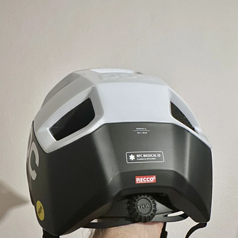 Přilba na kolo POC Kortal Race MIPS Black Matt/Hydrogen White vel. Small