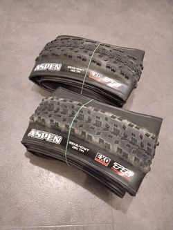 2ks Maxxis Aspen 29x2,4 EXO TR 120Tpi + packeta Zdarma
