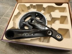 karbonové kliky SRAM Force Axs s převodníkem 48-35 175mm TOP