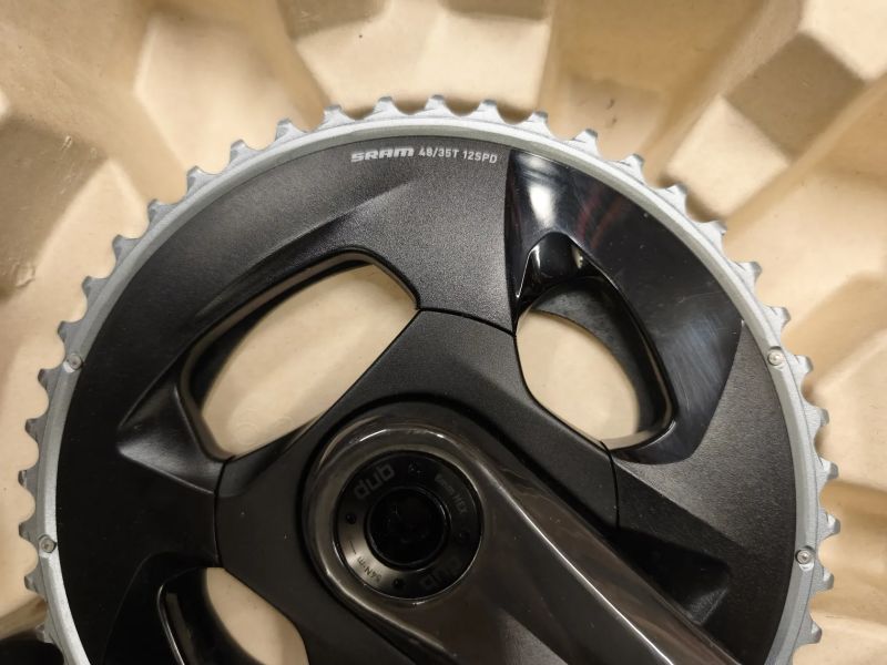 karbonové kliky SRAM Force Axs s převodníkem 48-35 175mm TOP