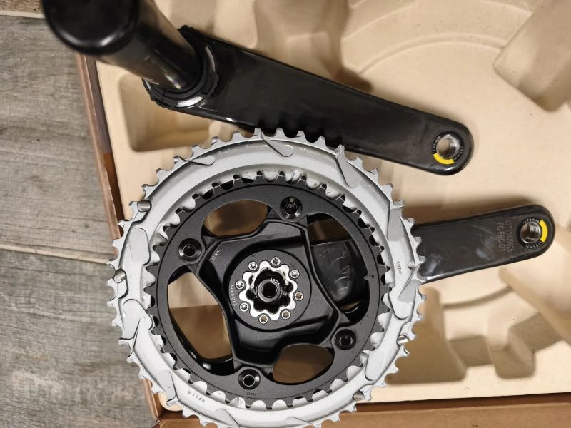 karbonové kliky SRAM Force Axs s převodníkem 48-35 175mm TOP