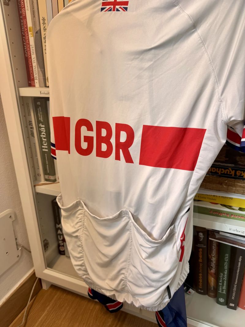 Kalas dres PRO | GBCT X9 BÍLÝ + Kraťasy se šlemi PRO MODRÉ