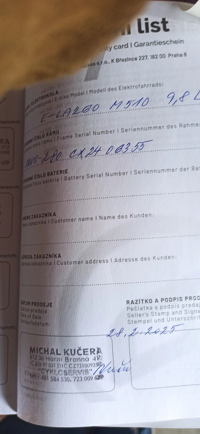 Crussis E-largo 9.8 L