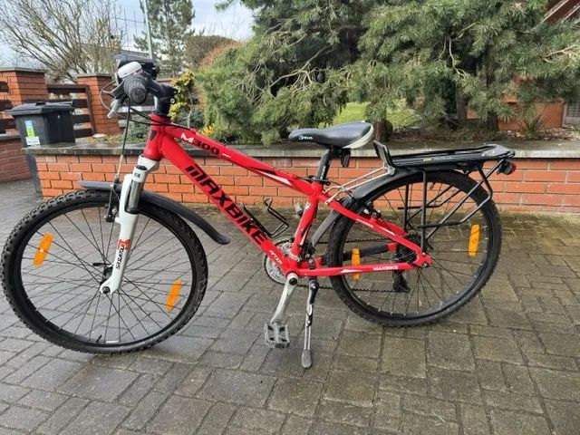 Dětské kolo 24" Maxbike – jako nové, blatníky, nosič