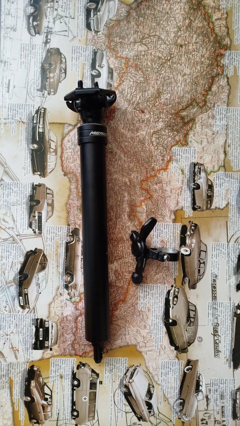 Prodám Teleskopickou Sedlovku Merida TR Comp 150mm a 30,9mm