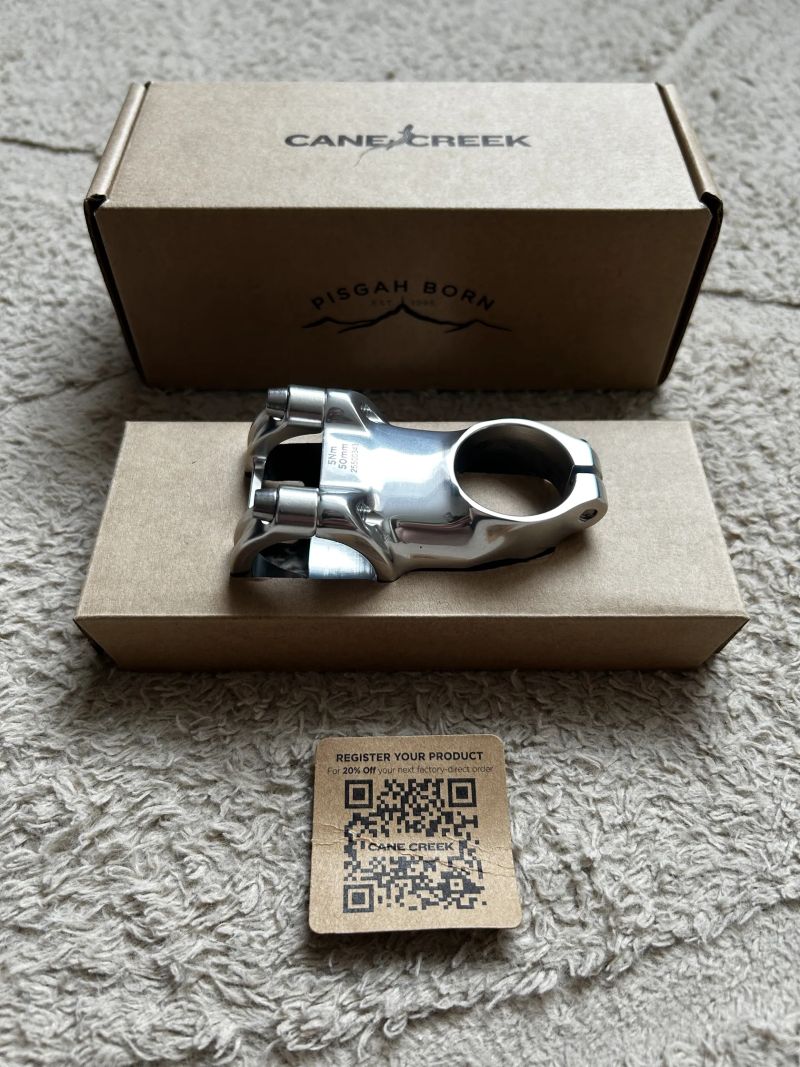 Představec Cane Creek GXC 50mm na 31,8mm, stříbrná