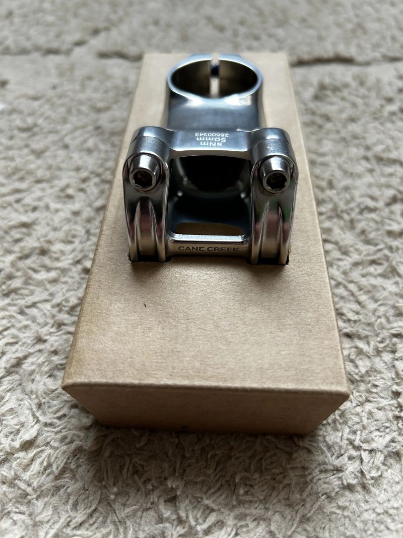 Představec Cane Creek GXC 50mm na 31,8mm, stříbrná