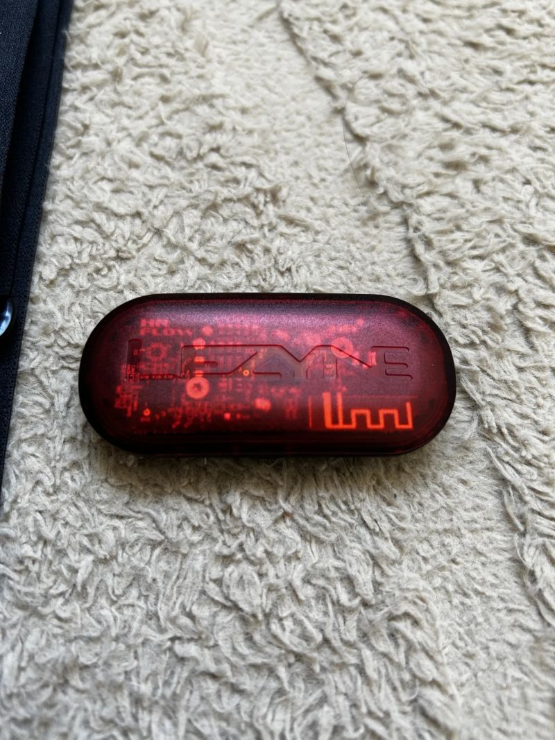 Hrudní pás - snímač tepu Lezyne HR Flow Sensor