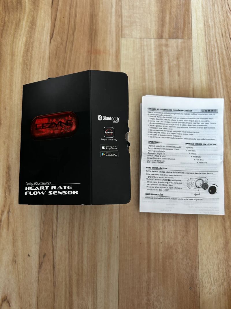 Hrudní pás - snímač tepu Lezyne HR Flow Sensor