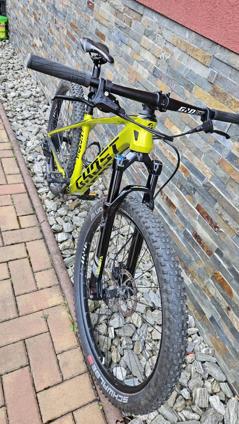 Ghost Lector Karbon, stav nového kola, na výšku 140 až 160cm