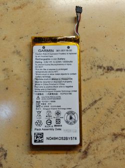 Baterie pro Garmin Varia Radar 510, 515