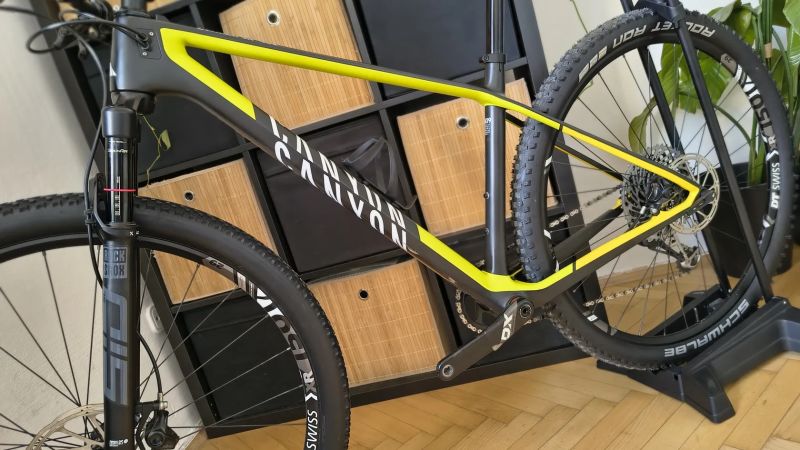 Canyon Exceed CF SLX Pro Race yellow / vel.M / Eagle X01 / 9kg