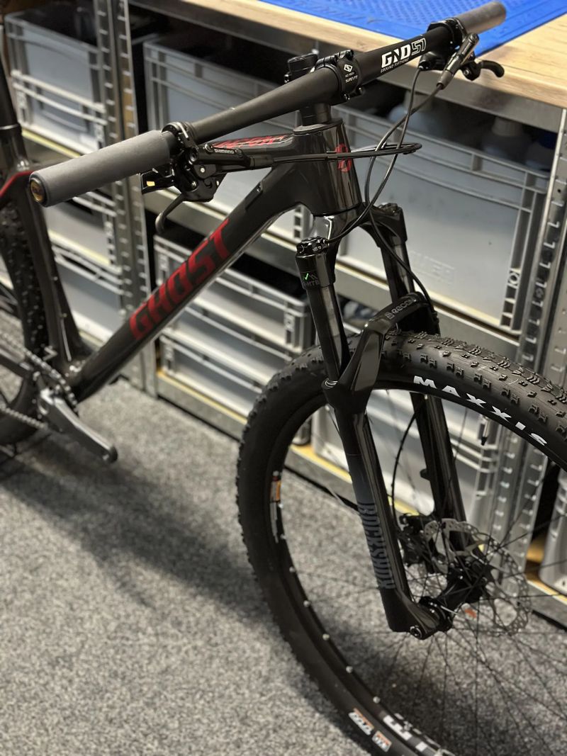 Ghost Lector Universal Raw Carbon/Metallic Rusty Red vel. M - záruka