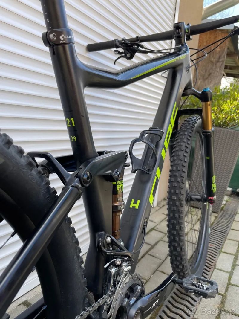 Cube Stereo 120 HPC SLT, velikost 21” (XL) kola 29”