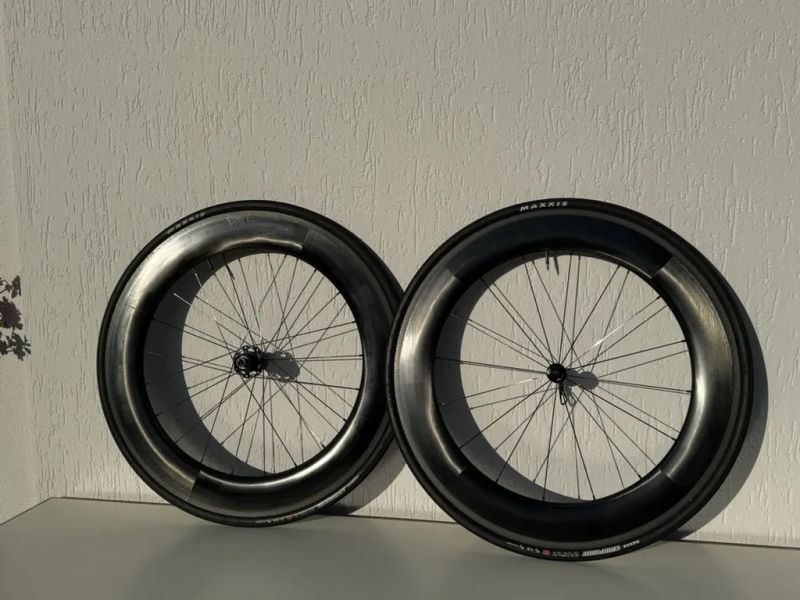 Vision 80 výplety na časovku TT s galuskou, klasická brzda 10/11