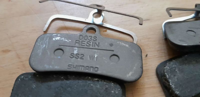 2 pary brzdove desky shimano D03S