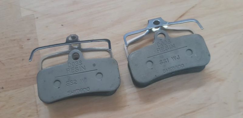 2 pary brzdove desky shimano D03S