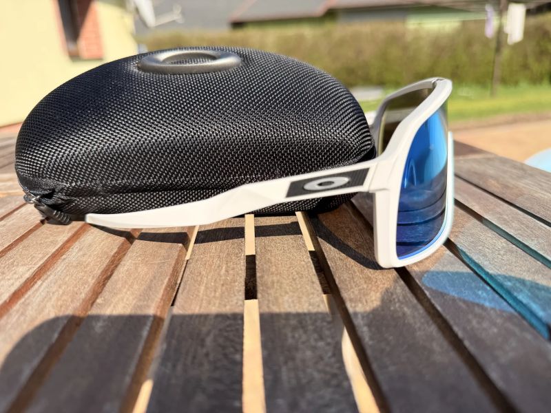 Oakley Sutro White Prizm Sapphire Custom MVDP