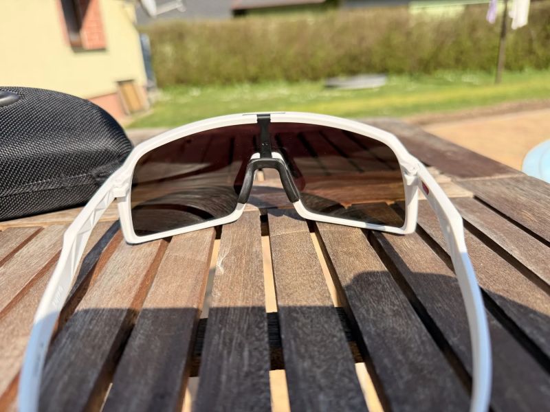 Oakley Sutro White Prizm Sapphire Custom MVDP