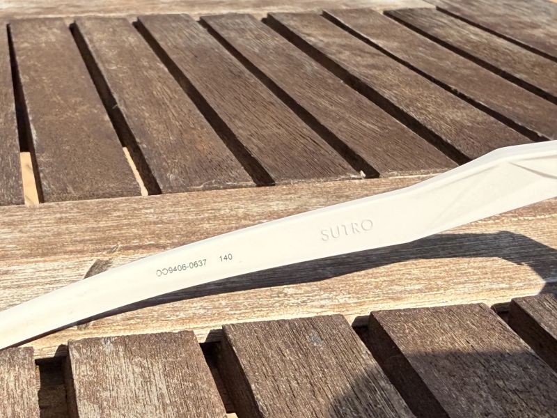 Oakley Sutro White Prizm Sapphire Custom MVDP