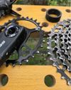 Sada Sram NX, 12 speed. Kliky, kazeta, řazeni, hazka