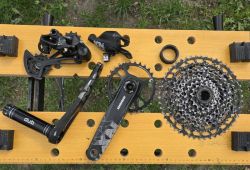 Sada Sram NX, 12 speed. Kliky, kazeta, řazeni, hazka