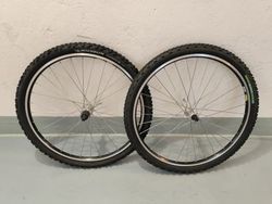 Shimano XT, Mavic X225, Michelin 26