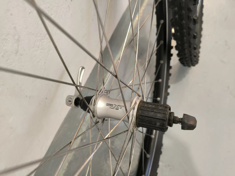 Shimano XT, Mavic X225, Michelin 26