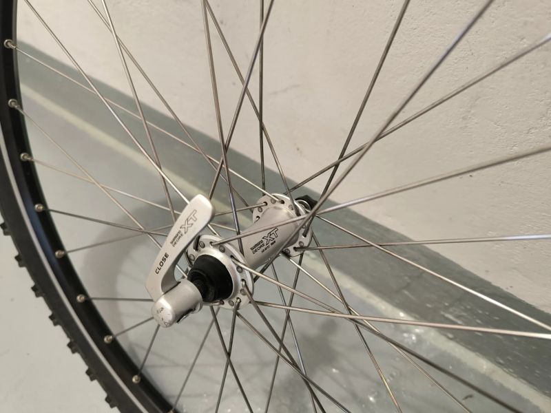 Shimano XT, Mavic X225, Michelin 26