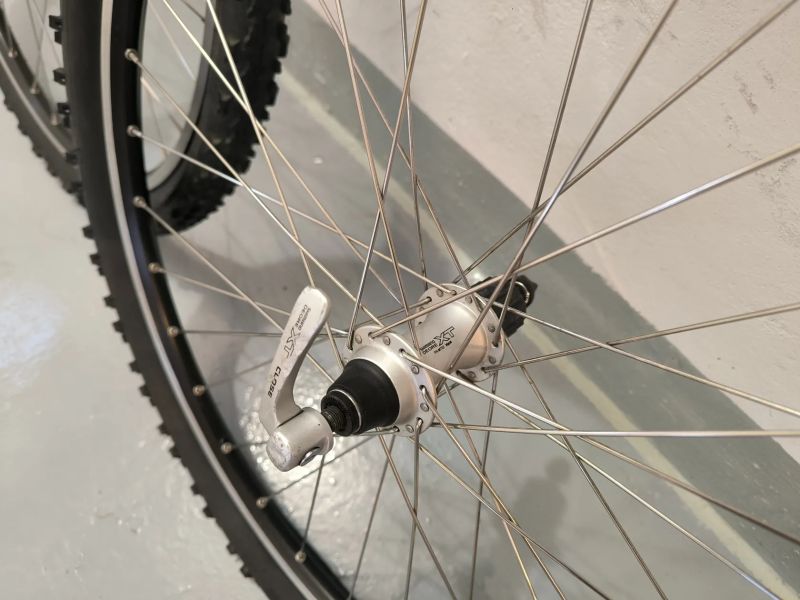 Shimano XT, Mavic X225, Michelin 26