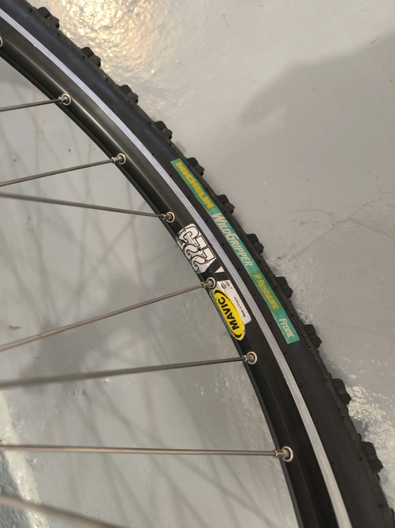 Shimano XT, Mavic X225, Michelin 26