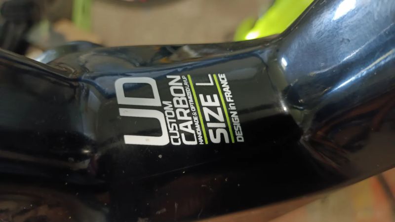 Prodám karbonový rám Rockrider CC900S