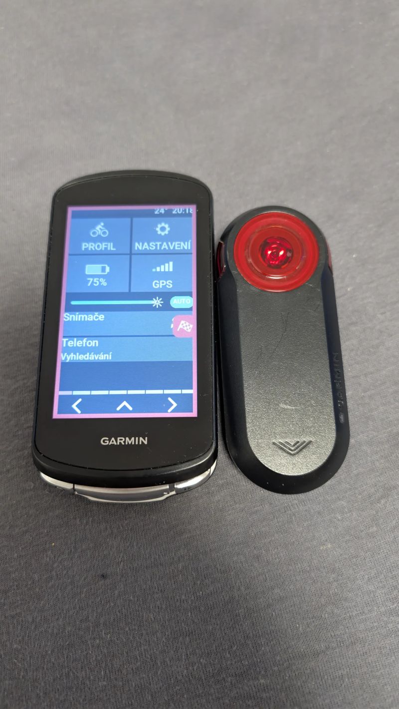 Garmin 1040 edge + Garmin Varia RTL515