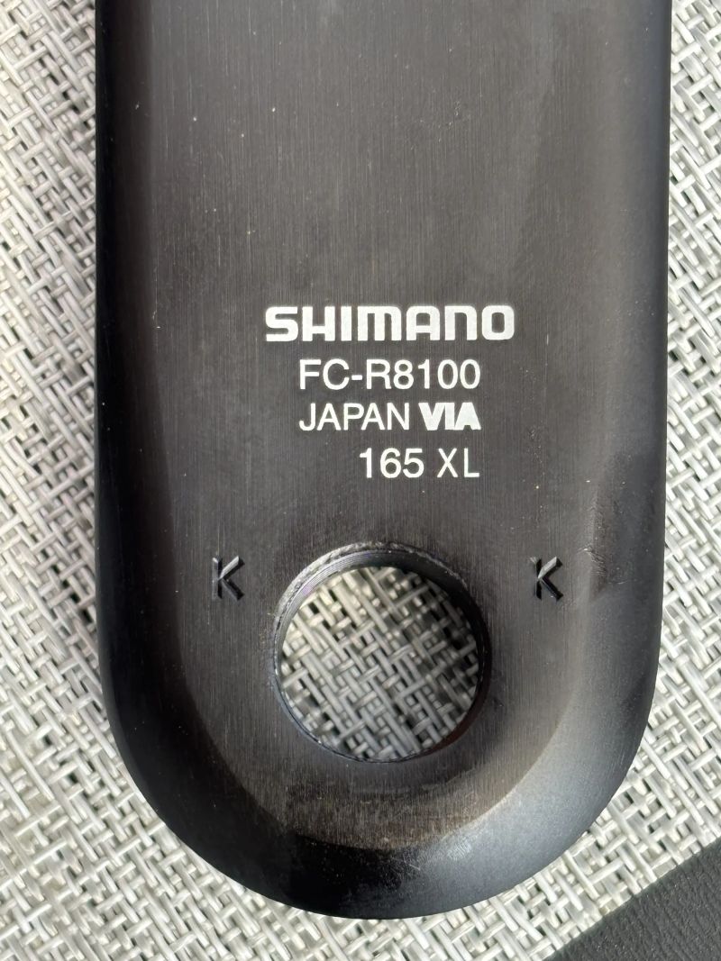 Kliky Shimano Ultegra 8100 nové 165 mm