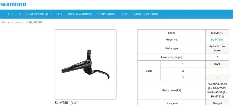 NOVÉ Shimano brzdový set BL- MT501 + BR - MT500