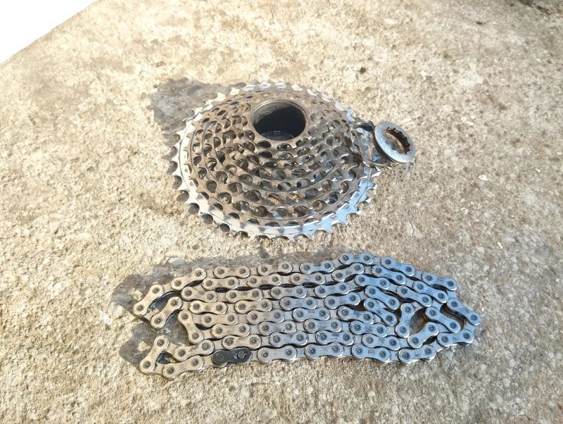 Sram XX Carbon, komplet čistá sada