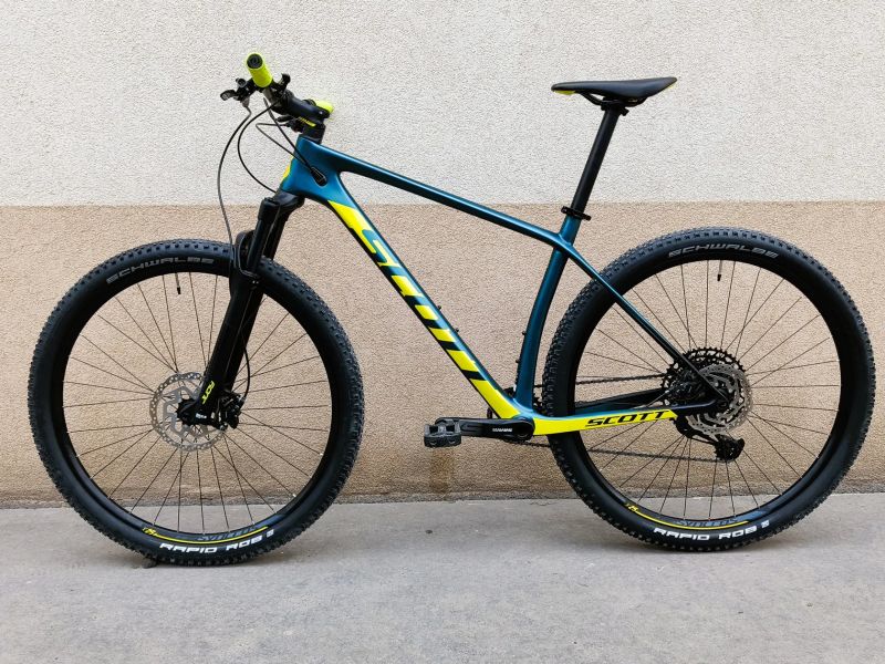 SCOTT Scale 940 vel. L carbon 29" 2020 COBALT/YELLOW TOP STAV