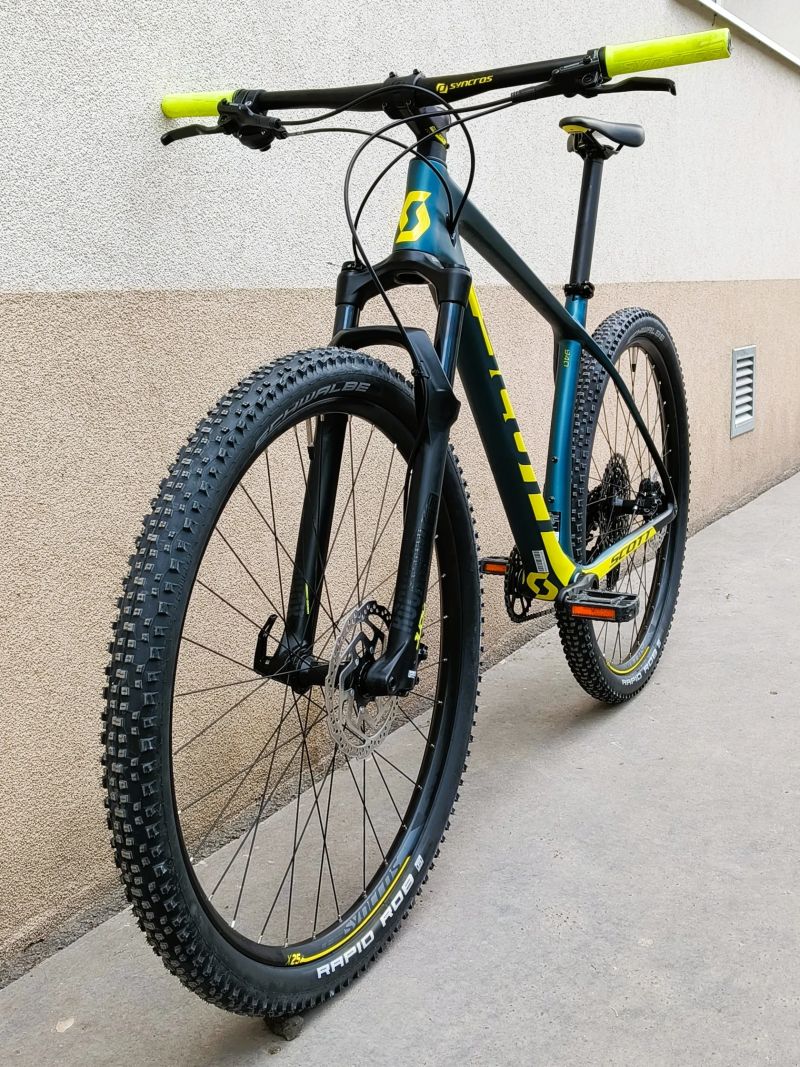 SCOTT Scale 940 vel. L carbon 29" 2020 COBALT/YELLOW TOP STAV