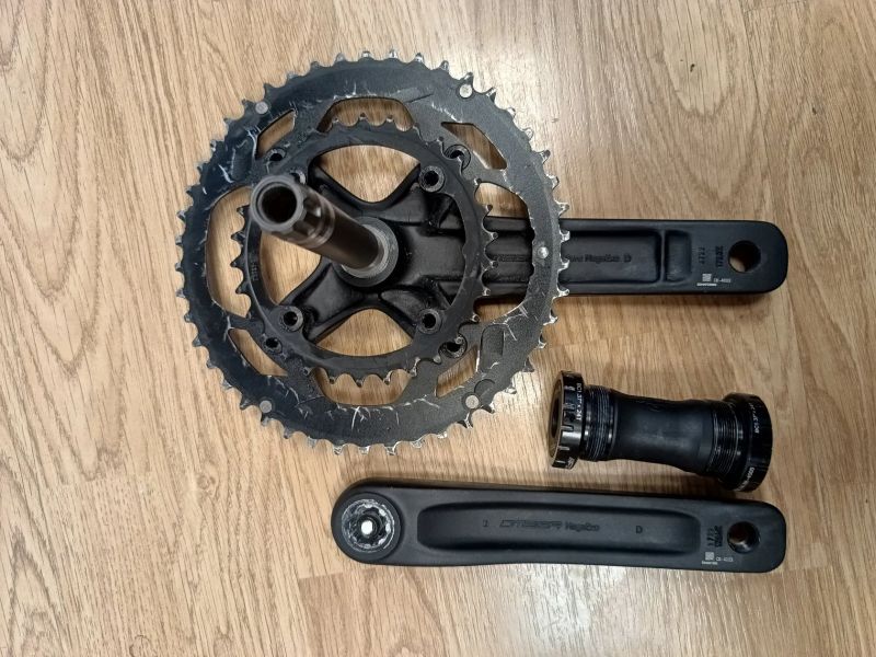 FSA Omega Adventure MegaExo kliky, 172.5 mm, 2x10/11, 46/30z + osa