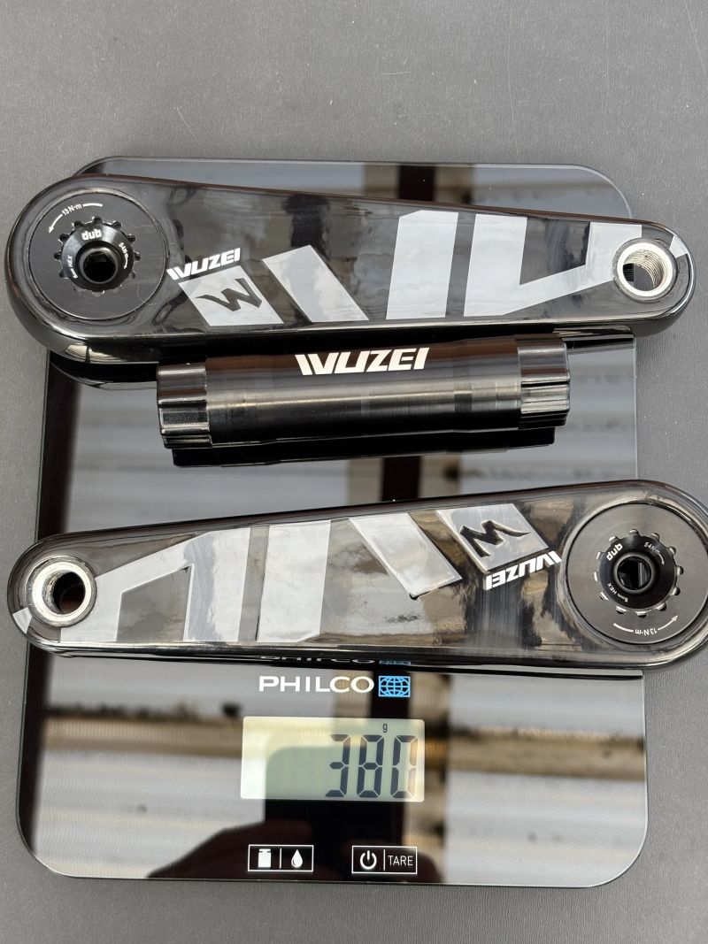 Karbonové silniční kliky 165 mm 