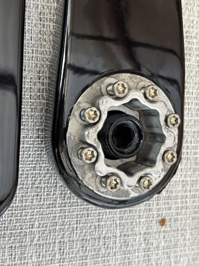 Karbonové silniční kliky 165 mm 