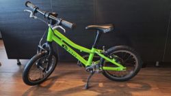 KUBIKES 14 Tour zelená se stojánkem